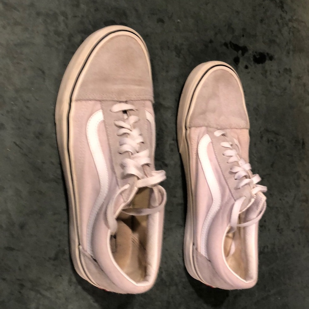 Vans vintage low top canvas/suede mens US size 9, womens 10.5 -excellent cond.